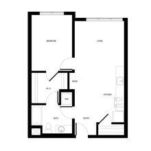 1x1 - C9 225 floor plan